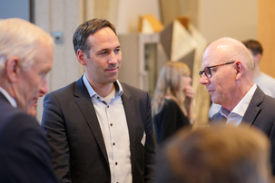 Get-Together im Anschluss an die Hochschulpreis-Verleihung 2022.