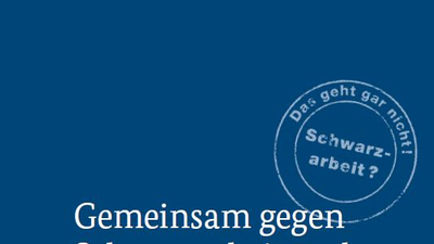 Hinweise auf Schwarzarbeit und illegale Beschäftigung