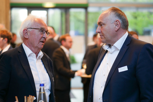 Get-Together im Anschluss an die Hochschulpreis-Verleihung 2022.