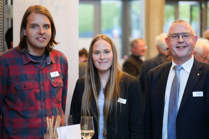 Get-Together im Anschluss an die Hochschulpreis-Verleihung 2022.