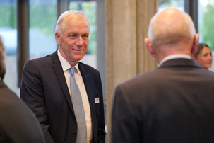 Get-Together im Anschluss an die Hochschulpreis-Verleihung 2022.