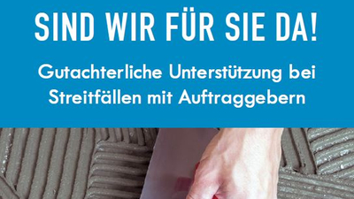 Gutachterliche Unterstützung