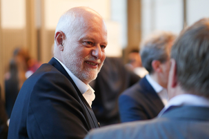 Get-Together im Anschluss an die Hochschulpreis-Verleihung 2022.