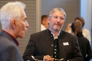 Get-Together im Anschluss an die Hochschulpreis-Verleihung 2022.
