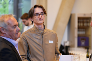 Get-Together im Anschluss an die Hochschulpreis-Verleihung 2022.