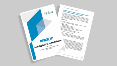 Merkblatt Neues Regelwerk im Asphaltstraßenbau