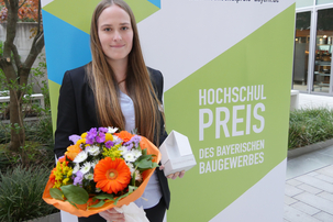 Den 2. Preis (2.000 Euro) erhielt Helena Angerer für ihre Masterarbeit.