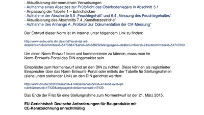 IBF - Technische Kurzmitteilungen Ausgabe 4/2014