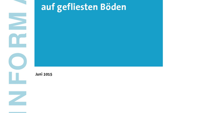 FFN-Fachinformation: Wasserrückstände auf gefliesten Böden
