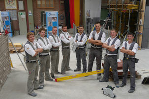 Worldskills-Betonbau Maurer 2