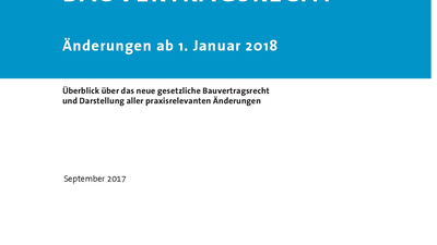 ZDB-Merkblatt - Das neue Bauvertragsrecht