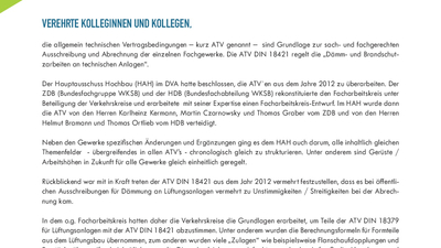 WKSB ZDB Fachinformation ATV DIN 18421