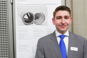 Alexander Straßer, nominiert für seine Bachelorarbeit