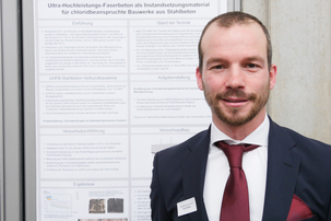 Toni Pollner, nominiert für seine Masterarbeit.