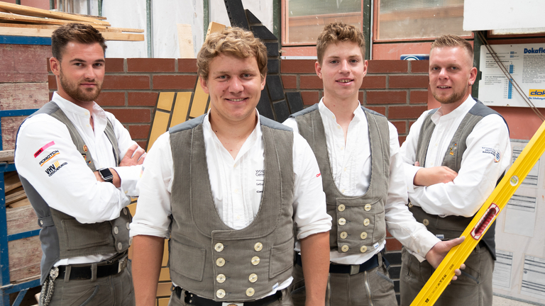 Worldskills 2019 Training der Maurer und Betonbauer