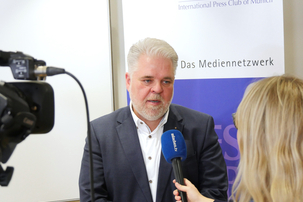 Verbandspräsident Georg Gerhäuser im Interview mit münchen.tv.
