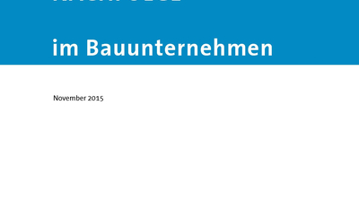 Unternehmensnachfolge im Bauunternehmen