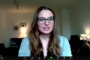 Lena Rappert konnte den 3. Preis gewinnen und sich über ein Preisgeld von 1.000 Euro freuen. Lena Rappert